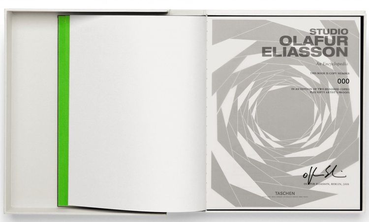 STUDIO OLAFUR ELIASSON「An Encyclopedia」 Studio Olafur Eliasson: An Encyclopedia: 9783836527279