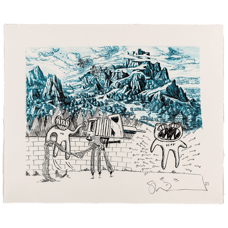 Stanley Donwood | Effinggy (In Rainbows Print) | Buy & Sell | FairArt