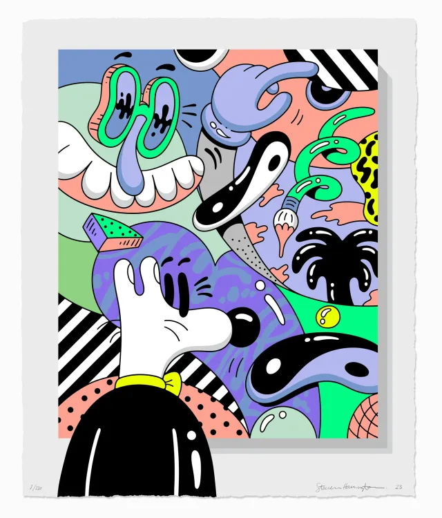 STEVEN HARRINGTON “YOU & I” (White) STEVEN HARRINGTON x TOKYO 