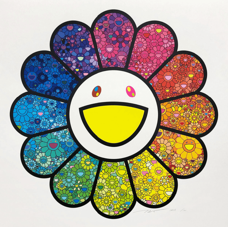【希少】ARS10 Murakami Flowers プロモ 涅槃寂静 medium_Takashi_Murakami_Flower