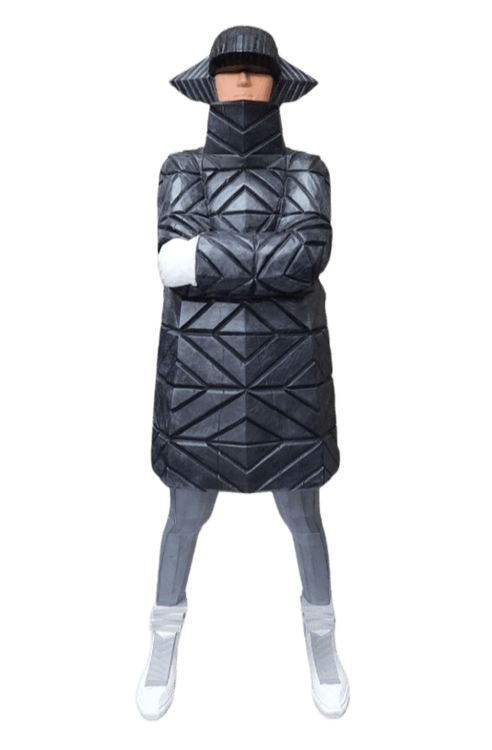 B-Girl Down Jacket Nagame (Black Edition) Sculpture by Taku Obata