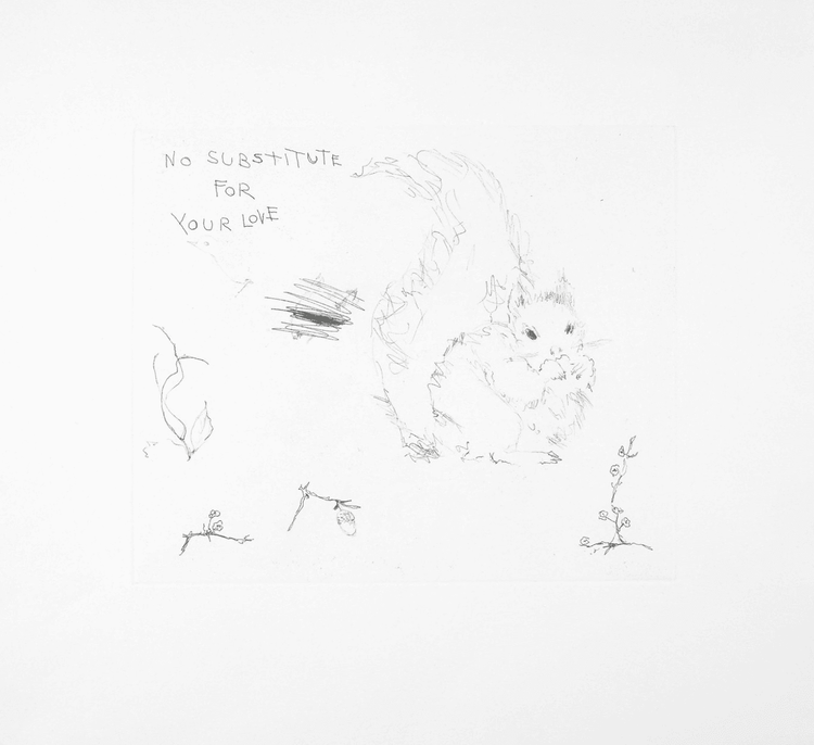 Tracey Emin、NO SUBSTITURE FOR YOUR LOVE medium_Tracey_Emin_No_Substitu