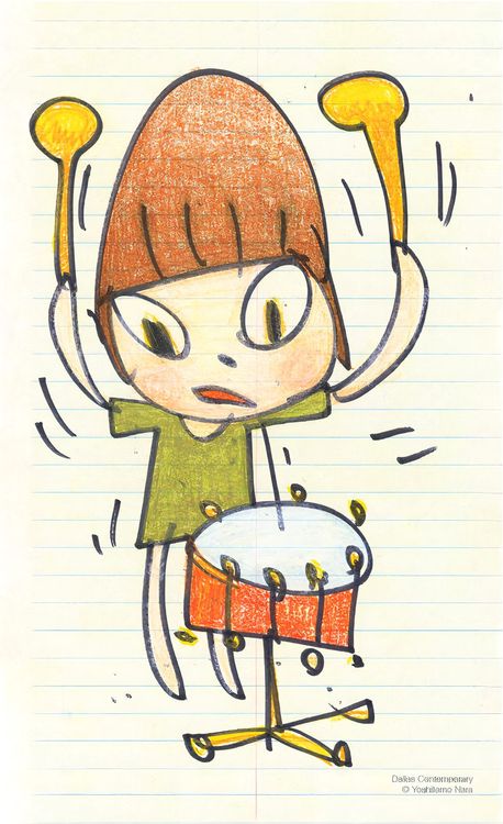 Yoshitomo Nara | Marching On A Butterbur Leaf | Buy & Sell | FairArt
