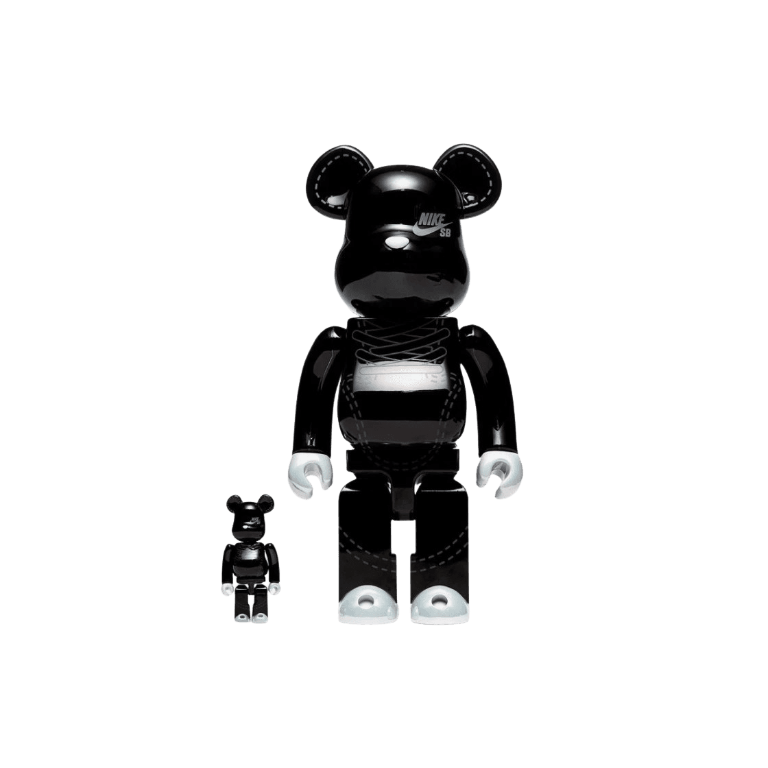 その他 BE@RBRICK NIKE SB 2020 BLACK 1000% MEDICOM TOY - BE@RBRICK NIKE SB 2020 BLACK 100％ & 400％