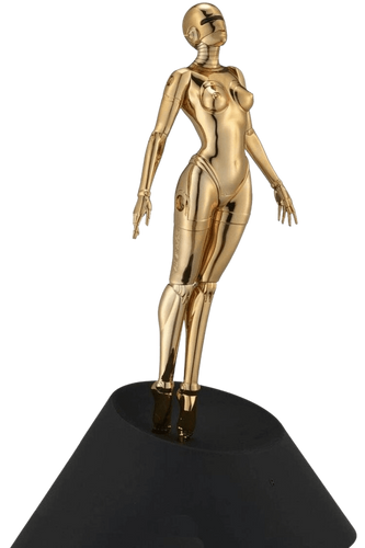 Hajime Sorayama | Sexy Robot Floating 1/4 Scale Figure (Gold ...