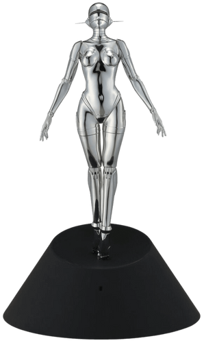 Hajime Sorayama | Sexy Robot Floating 1/4 Scale Figure (Silver ...