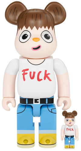 Javier Calleja | Fuck You' BE@RBRICK (100% + 400% Set) | Buy