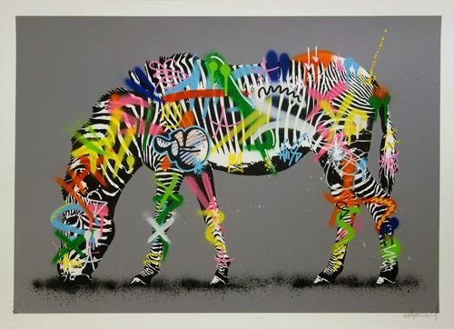 Martin Whatson の「 ZEBRA」 Martin Whatson | Zebra (Hand Finished) | Buy & Sell | FairArt
