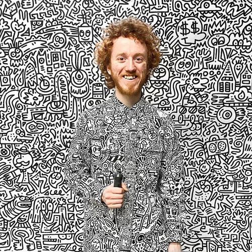 Doodle for Ukraine Print by Mr. Doodle - Buy & Sell Mr. Doodle