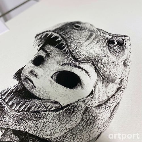 真作　Roby Dwi Antono「Ranger Merah」サイン入り　完売 Roby Dwi Antono | Ranger Merah | Buy & Sell | FairArt