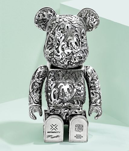 Steven Harrington | Pewter BEARBRICK (Silver Metal) | Buy & Sell