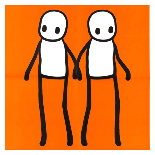 Stik | Holding Hands (Orange - Hackney Today) | Buy & Sell | FairArt