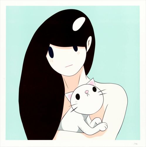 Takeru Amano | Venus and Cat (Blue) | Buy & Sell | FairArt