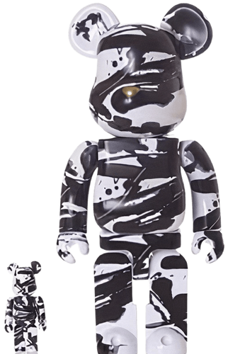 Bearbrick Tomokazu Matsuyama 100% & 400% Set Sculpture by Tomokazu