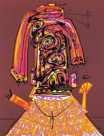 Antonio Saura | Muerte al apartheid | Buy & Sell | FairArt