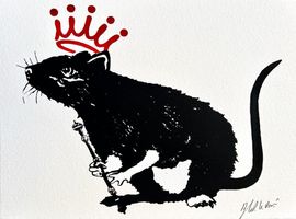 Blek le Rat | Mona Lisa (Unique) | Buy & Sell | FairArt