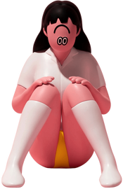 その他 Face Oka Oh! Sit! - Yellow thumbnail_Face_Oka_Oh_Sit_Yell