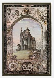 Hooding (Silver Deluxe) Print by James Cauty - Buy & Sell James