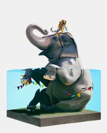Josh Keyes | Mad World II | Buy & Sell | FairArt