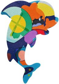Kaws Tokyo First 限定 KAWS パズル PIRANHAS KAWS Tokyo First Piranhas When You're Sleeping Jigsaw Puzzle 1000