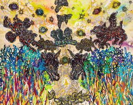 小松美羽 版画【Sacred Connectedness】 ED372 thumbnail_Miwa_Komatsu_Sacred_
