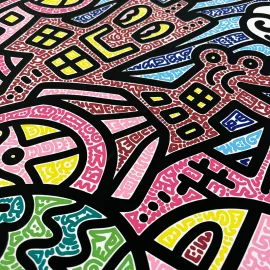 Pretty City Print by Mr. Doodle - Buy & Sell Mr. Doodle Prints