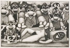 Ryan Travis CHRISTIAN リトグラフ 限定100部 Ryan Travis CHRISTIAN リトグラフ 限定100部 美術品