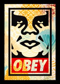 Protect The Blue Planet (Large Format) Print by Shepard Fairey