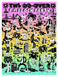 The Do Over Block Party Print by Steven Harrington - Buy & Sell