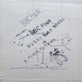 Tracey Emin BBC Four Invite 限定1500部 Tracey Emin | BBC 4 Textile | Buy & Sell | FairArt
