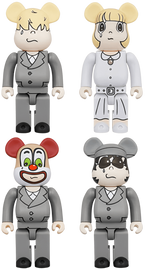 SEKAI NO OWARI x eyewater x BE@RBRICK 400% Sculpture by Yuya